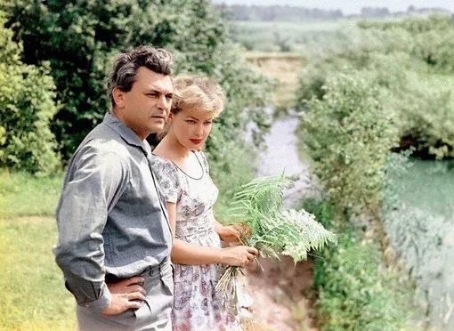 Сергей Бондарчук и Ирина Скобцева