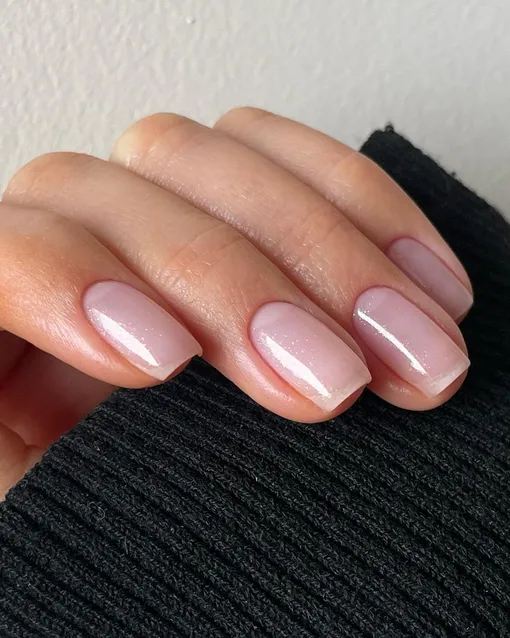 Как повторить naked french nails