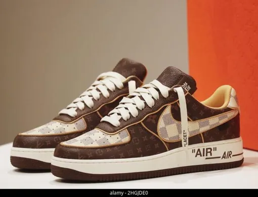 Кроссовки из коллаборации Nike и Louis Vuitton, придуманные Вирджилом Абло