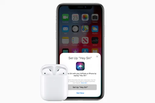 Apple представили новые беспроводные наушники AirPods