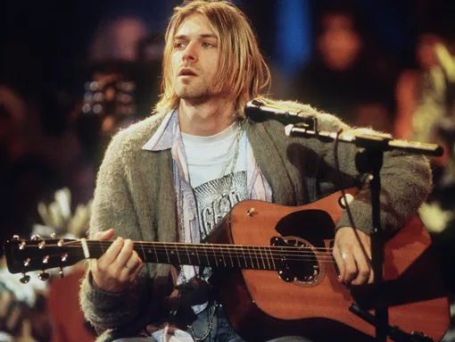 Курт Кобейн на MTV Unplugged