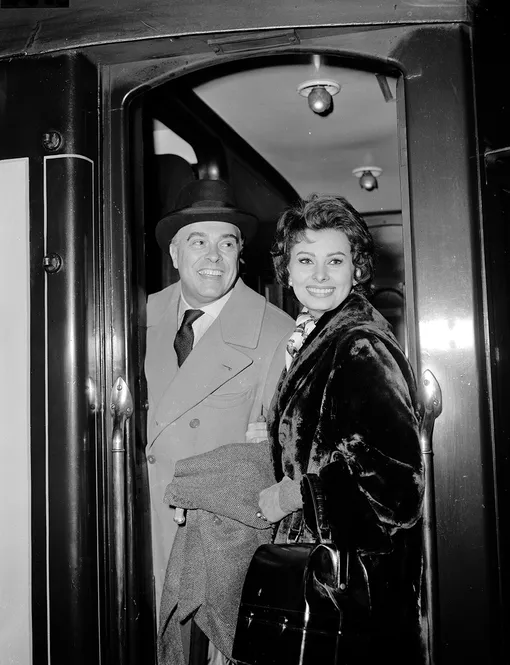 Софи Лорен и Карло Понти, 1958
