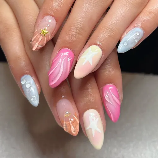 Кому подойдет маникюр Shell nails