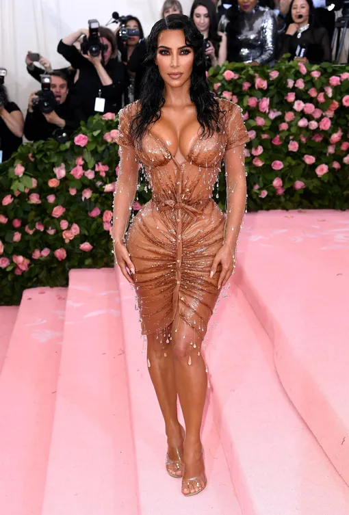 Ким Кардашьян на Met Gala в 2019 году